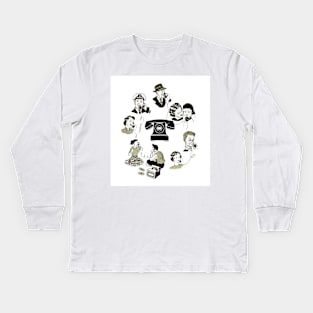 We Are Now All Connected Kids Long Sleeve T-Shirt